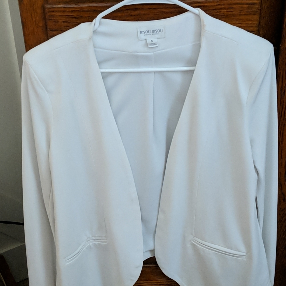 White blazer